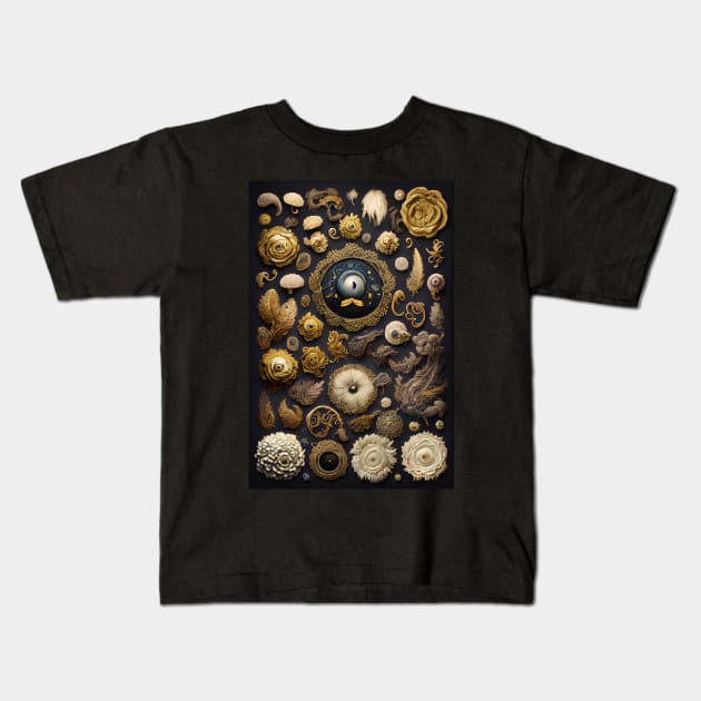 Bizarre Maximalism Kids T-Shirt by PurplePeacock